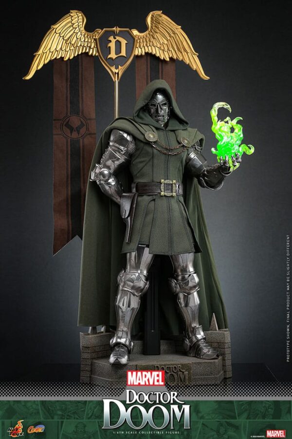 Marvel Comic Masterpiece Akció Figura 1/6 Doctor Doom 33 cm
