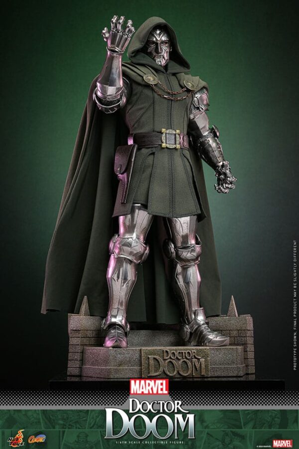 Marvel Comic Masterpiece Akció Figura 1/6 Doctor Doom 33 cm