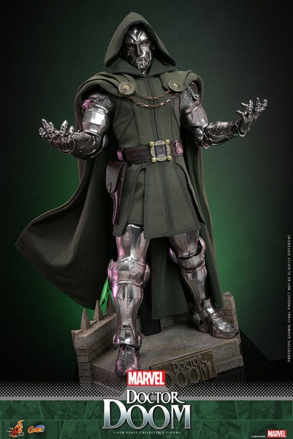 Marvel Comic Masterpiece Akció Figura 1/6 Doctor Doom 33 cm