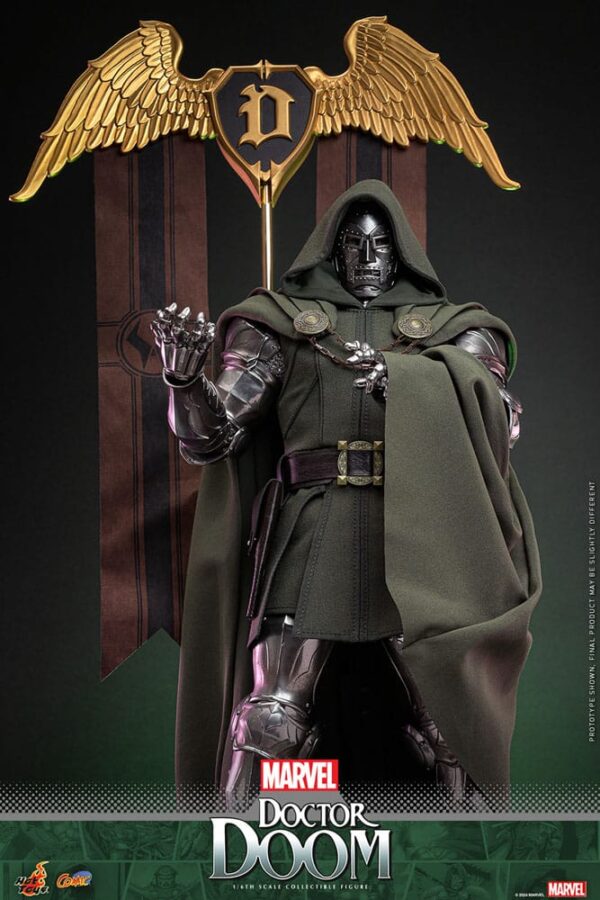 Marvel Comic Masterpiece Akció Figura 1/6 Doctor Doom 33 cm