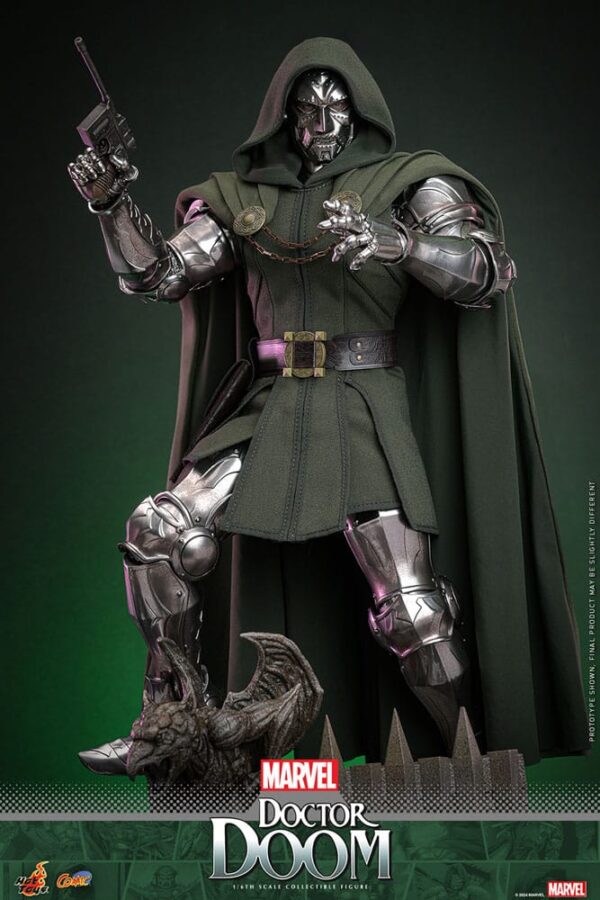 Marvel Comic Masterpiece Akció Figura 1/6 Doctor Doom 33 cm