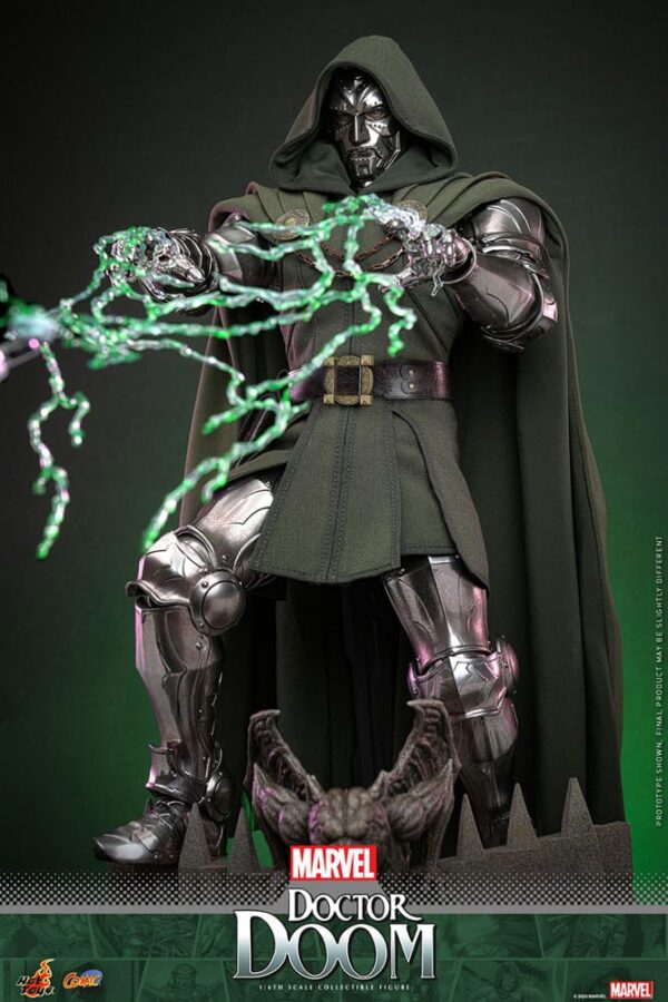 Marvel Comic Masterpiece Akció Figura 1/6 Doctor Doom 33 cm