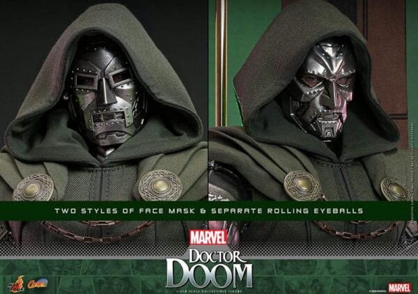 Marvel Comic Masterpiece Akció Figura 1/6 Doctor Doom 33 cm
