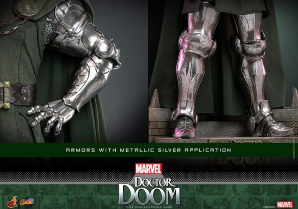 Marvel Comic Masterpiece Akció Figura 1/6 Doctor Doom 33 cm