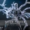 Spider-Man 2 Video Game Masterpiece Akció Figura 1/6 Peter Parker (Anti-Venom Suit) 30 cm
