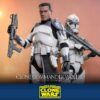 Star Wars: The Clone Wars Akció Figura 1/6 Clone Commander Wolffe 30 cm