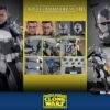 Star Wars: The Clone Wars Akció Figura 1/6 Clone Commander Wolffe 30 cm