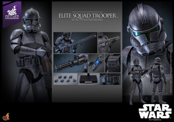 Star Wars Akció Figura 1/6 Elite Squad Trooper Hot Toys Exclusive 30 cm