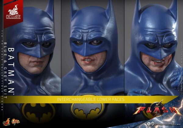 The Flash Movie Masterpiece Akció Figura 1/6 Batman (Blue & Grey Suit) Limited Edition Hot Toys Exclusive 30 cm The Flash Movie Masterpiece Akció Figura 1/6 Batman (Blue & Grey Suit) Limited Edition Hot Toys Exclusive 30 cm