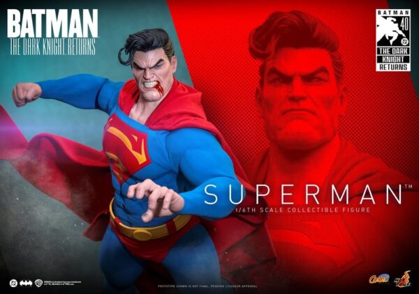 Batman: The Dark Knight Returns Comic Masterpiece Akció Figura 1/6 Superman 34 cm