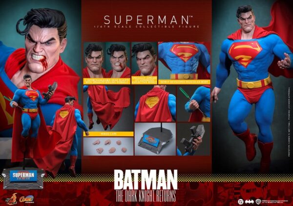 Batman: The Dark Knight Returns Comic Masterpiece Akció Figura 1/6 Superman 34 cm
