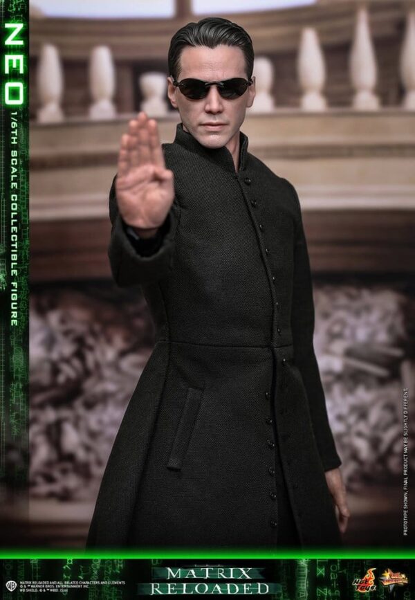 Matrix Movie Masterpiece Akció Figura 1/6 Neo 31 cm