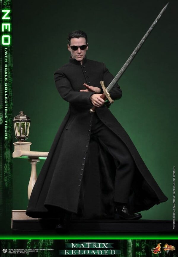 Matrix Movie Masterpiece Akció Figura 1/6 Neo 31 cm