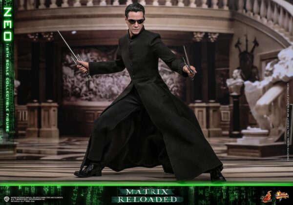 Matrix Movie Masterpiece Akció Figura 1/6 Neo 31 cm