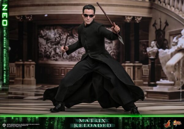 Matrix Movie Masterpiece Akció Figura 1/6 Neo 31 cm