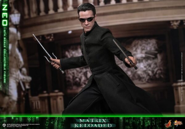 Matrix Movie Masterpiece Akció Figura 1/6 Neo 31 cm