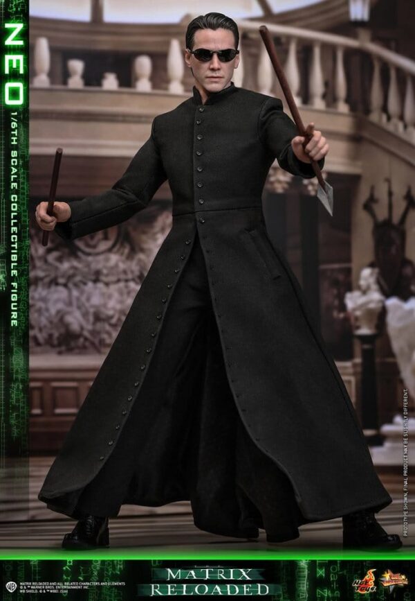 Matrix Movie Masterpiece Akció Figura 1/6 Neo 31 cm
