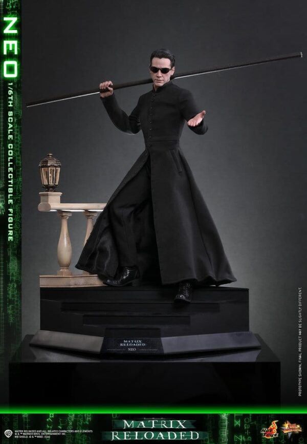 Matrix Movie Masterpiece Akció Figura 1/6 Neo 31 cm