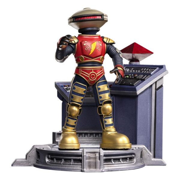 Power Rangers Deluxe Art Scale Szobor 1/10 Alpha 5 17 cm