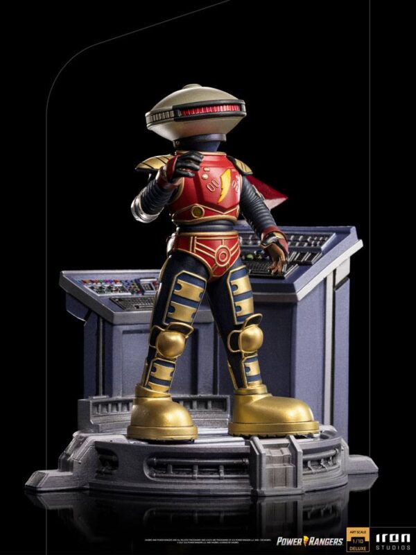 Power Rangers Deluxe Art Scale Szobor 1/10 Alpha 5 17 cm