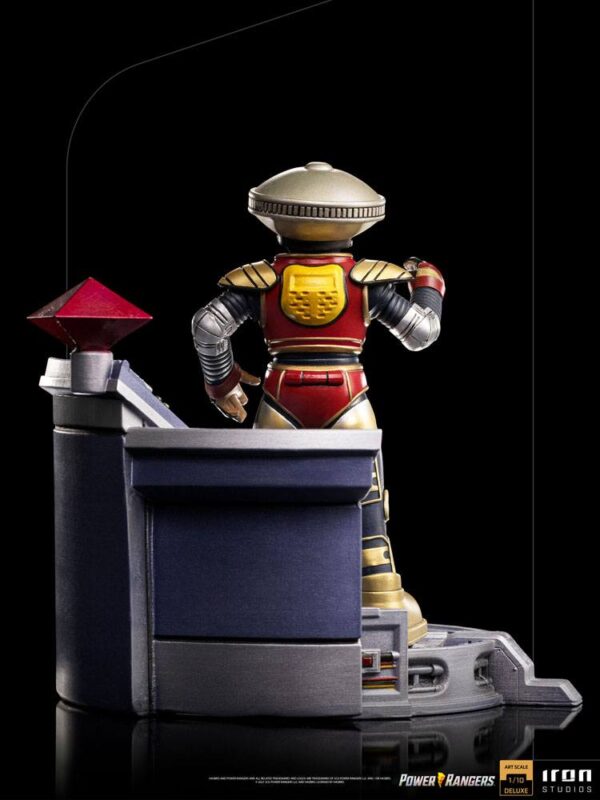 Power Rangers Deluxe Art Scale Szobor 1/10 Alpha 5 17 cm