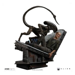 Alien 3 Art Scale Szobor 1/10 Ellen Ripley and Dog Alien 23 cm
