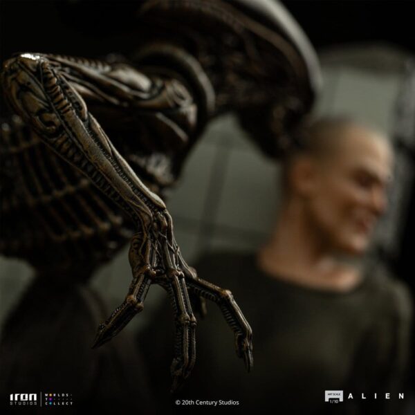 Alien 3 Art Scale Szobor 1/10 Ellen Ripley and Dog Alien 23 cm
