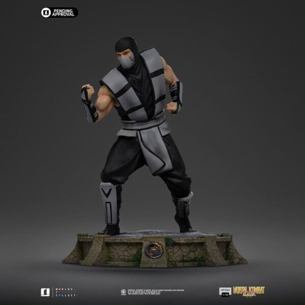 Mortal Kombat Art Scale Szobor 1/10 Smoke 21 cm
