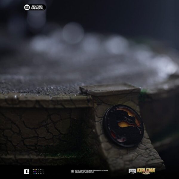 Mortal Kombat Art Scale Szobor 1/10 Smoke 21 cm