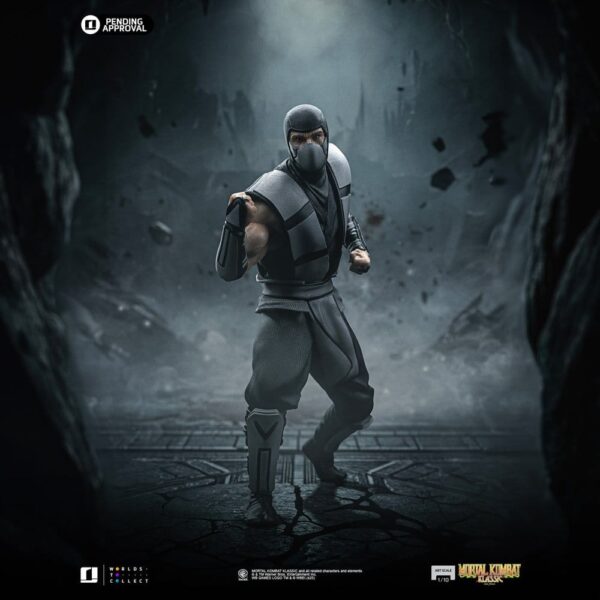 Mortal Kombat Art Scale Szobor 1/10 Smoke 21 cm