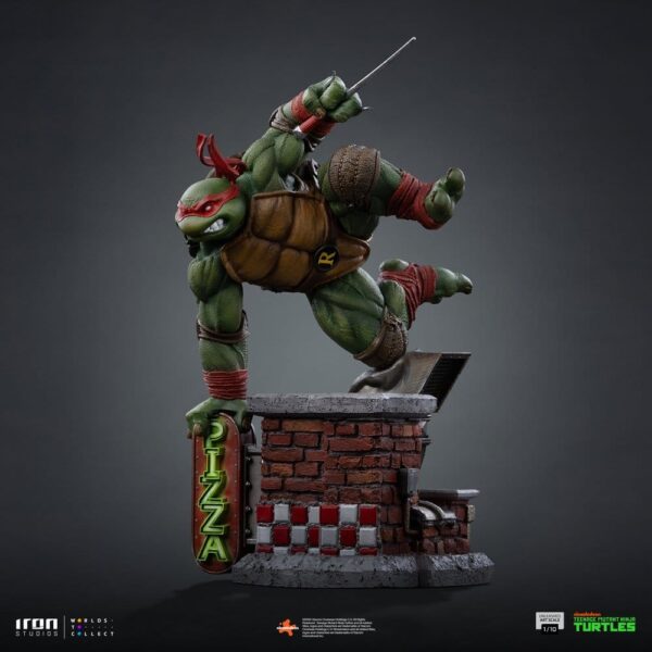 Teenage Mutant Ninja Turtles Art Scale Szobor 1/10 Raphael 24 cm