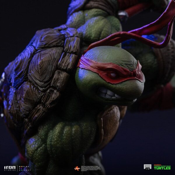 Teenage Mutant Ninja Turtles Art Scale Szobor 1/10 Raphael 24 cm