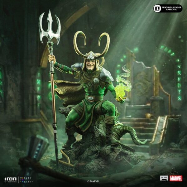 Marvel Comics Art Scale Szobor 1/10 Loki 28 cm