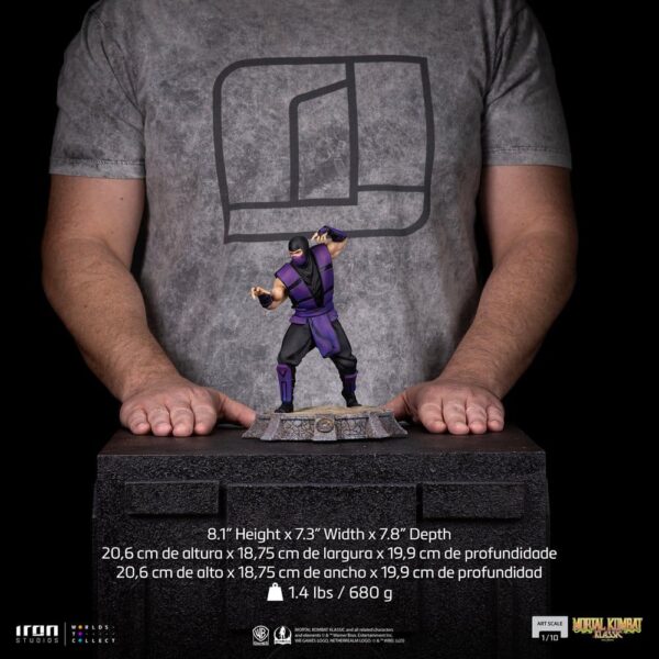 Mortal Kombat Art Scale Szobor 1/10 Rain heo exclusive 21 cm