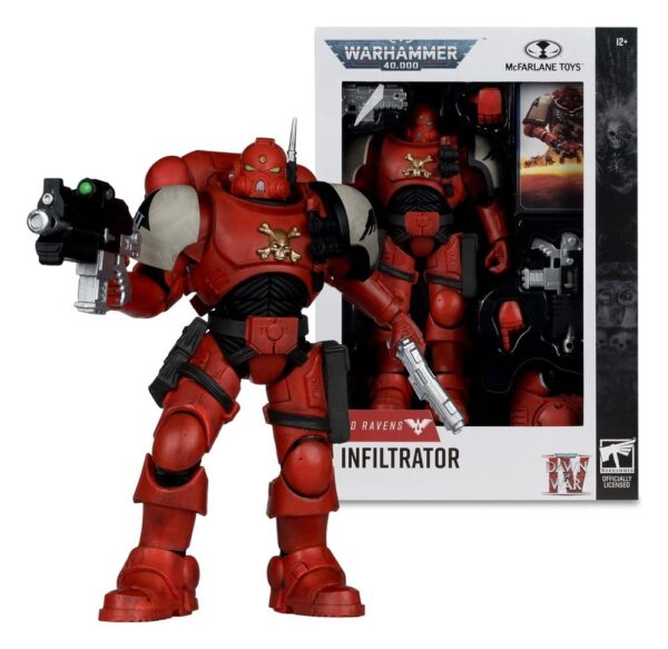 Warhammer 40,000 Akció Figura Infiltrator (Blood Ravens ) (Dawn of War 4) 20 cm
