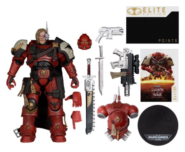 Warhammer 40,000 Dawn of War McFarlane Elite Edition Akció Figura Captain Cyrus (Dawn of War 4) 20 cm