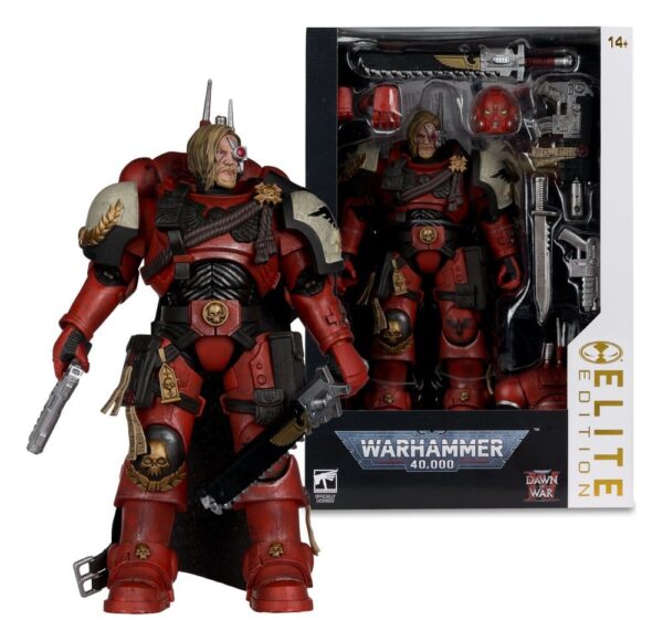 Warhammer 40,000 Dawn of War McFarlane Elite Edition Akció Figura Captain Cyrus (Dawn of War 4) 20 cm