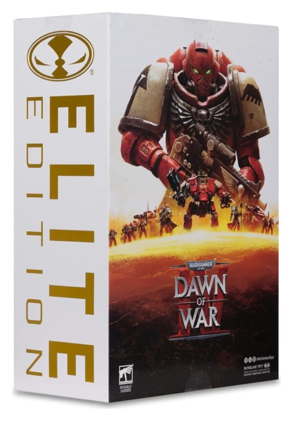 Warhammer 40,000 Dawn of War McFarlane Elite Edition Akció Figura Captain Cyrus (Dawn of War 4) 20 cm