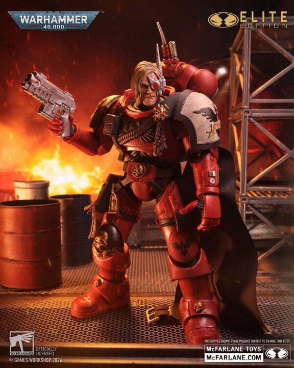 Warhammer 40,000 Dawn of War McFarlane Elite Edition Akció Figura Captain Cyrus (Dawn of War 4) 20 cm