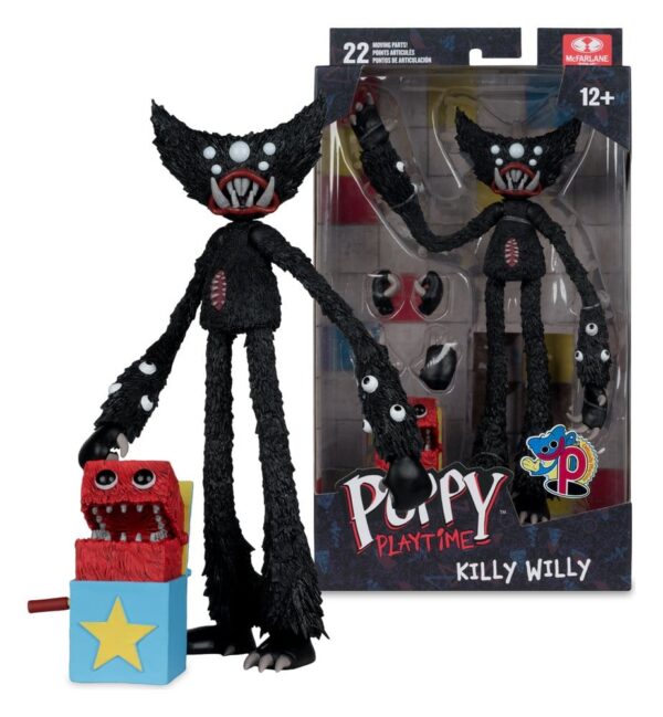 Poppy Playtime Akció Figura Killy Willy 19 cm