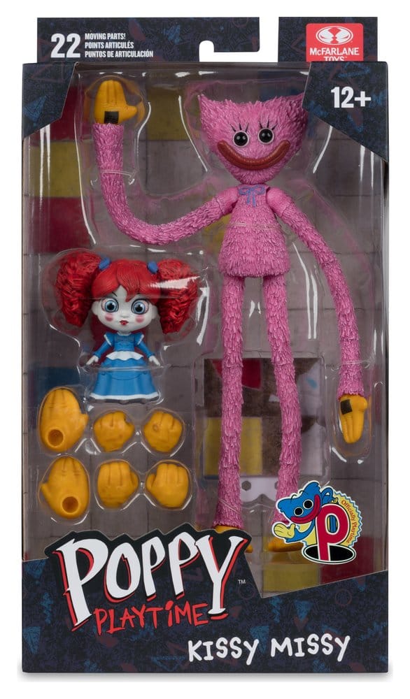 Poppy Playtime Akció Figura Kissy Missy & Poppy 19 cm Poppy Playtime Akció Figura Kissy Missy & Poppy 19 cm