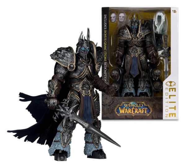 World of Warcraft McFarlane Elite Edition Akció Figura Lich King #09 18 cm