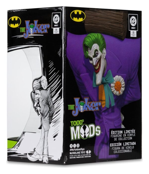 DC Direct Collector Vinyl Szobor The Joker (Limited Edition Todd's Mods) 13 cm