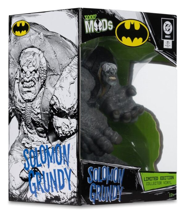 DC Direct Collector Vinyl Szobor Solomon Grundy (Limited Edition Todd's Mods) 11 cm