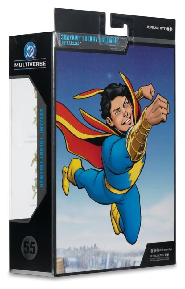 DC Multiverse Collector Edition Akció Figura Shazam! Freddy Freeman (Captain Marvel Jr.) (Collector Edition #55) 18 cm