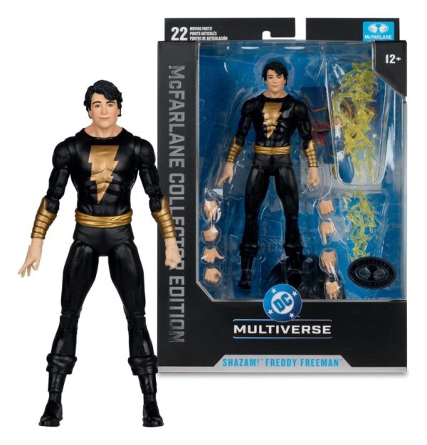 DC Multiverse Collector Edition Akció Figura Shazam! Freddy Freeman (Captain Marvel Jr.) (Collector Edition #55) 18 cm