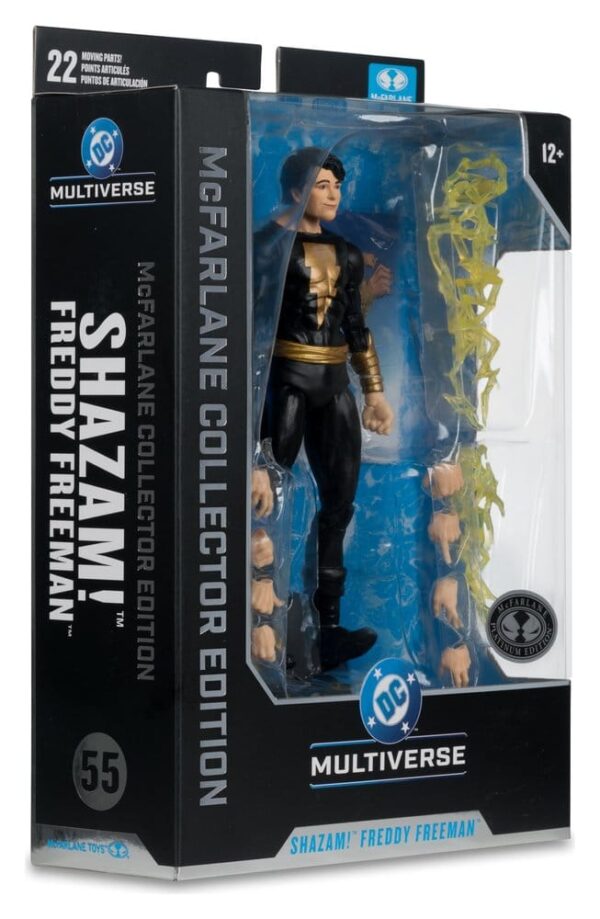 DC Multiverse Collector Edition Akció Figura Shazam! Freddy Freeman (Captain Marvel Jr.) (Collector Edition #55) 18 cm
