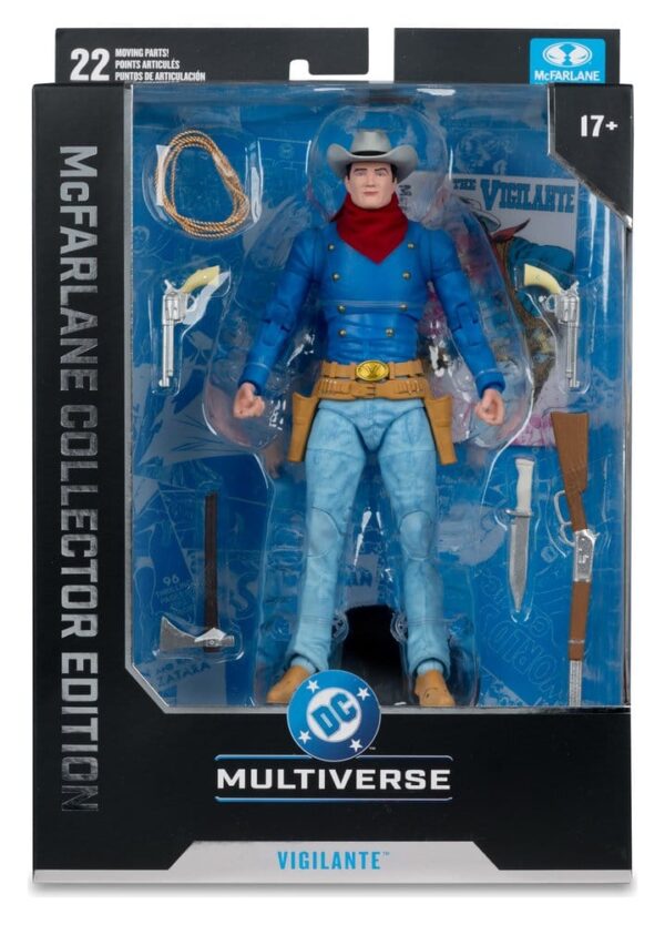 DC Multiverse Collector Edition Akció Figura Vigilante (All Star Squadron) (Collector Edition #56) 18 cm
