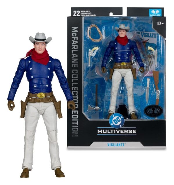 DC Multiverse Collector Edition Akció Figura Vigilante (All Star Squadron) (Collector Edition #56) 18 cm
