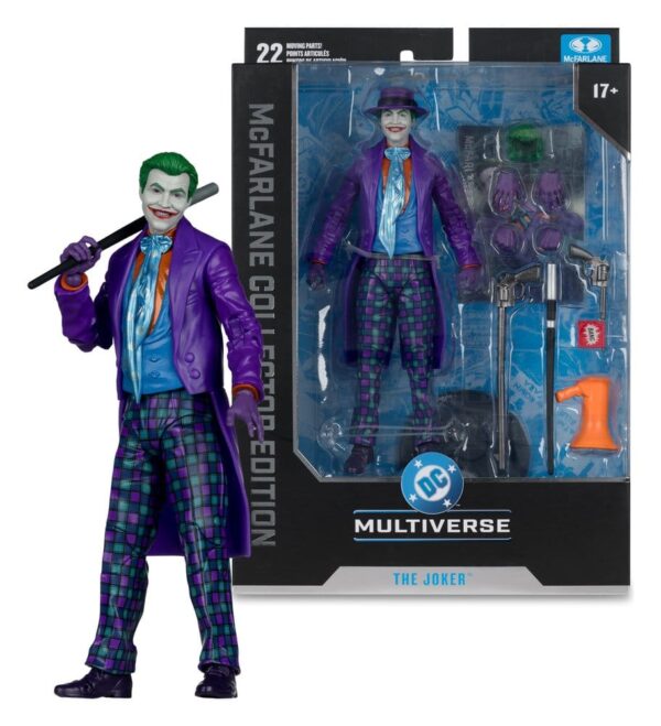 DC Multiverse Collector Edition Akció Figura The Joker (Batman) (Collectors Edition #57) 18 cm